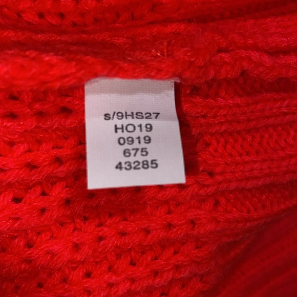 American Rag Juniors Tunic Cable Knit Sweater Diva Pink M L XL XXL 9HS27 - Picture 7 of 12